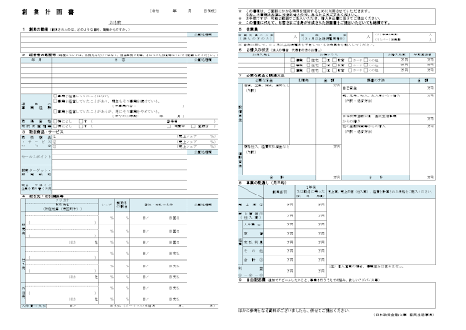 2.事業計画書