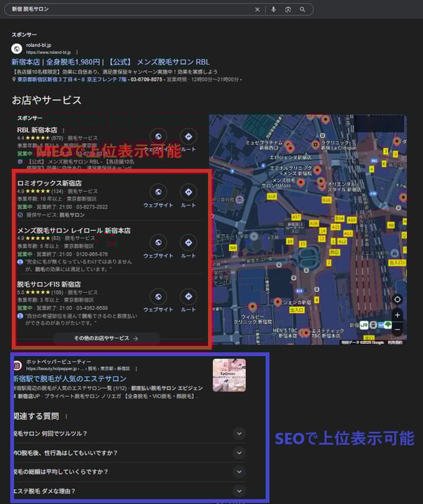 6.MEOとSEOの違い